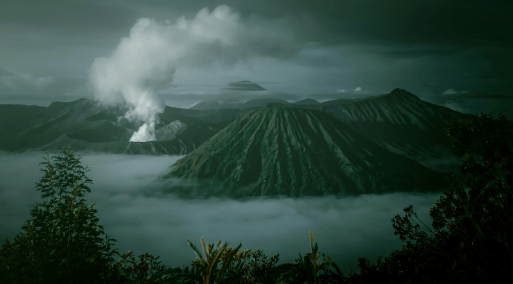 tour volcanes java